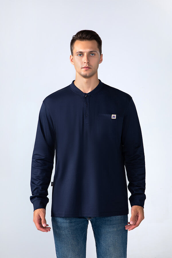 FR Henley Shirts FRVOLCANO